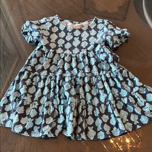 Lilly Pulitzer Blue and White Kids Dress